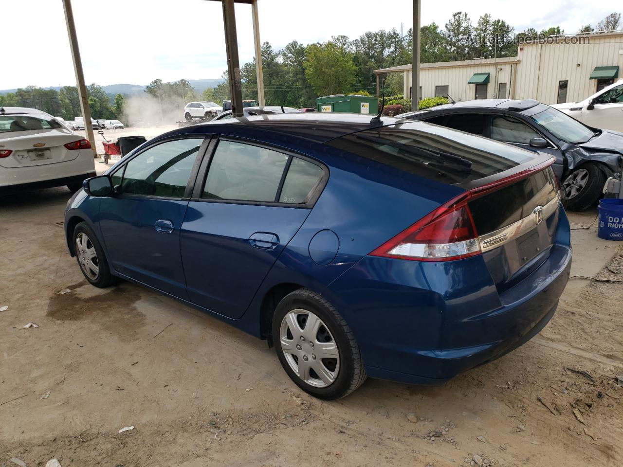 2012 Honda Insight  Blue vin: JHMZE2H3XCS006026