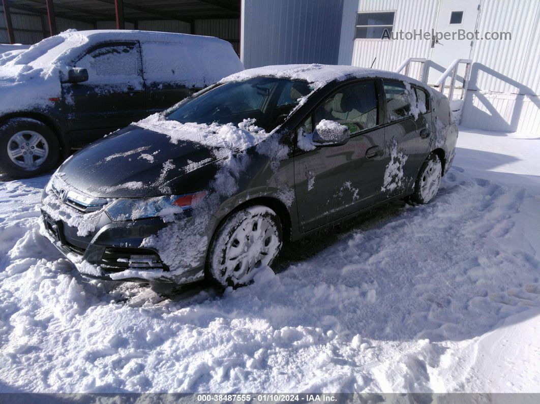 2012 Honda Insight Lx Серый vin: JHMZE2H50CS002116