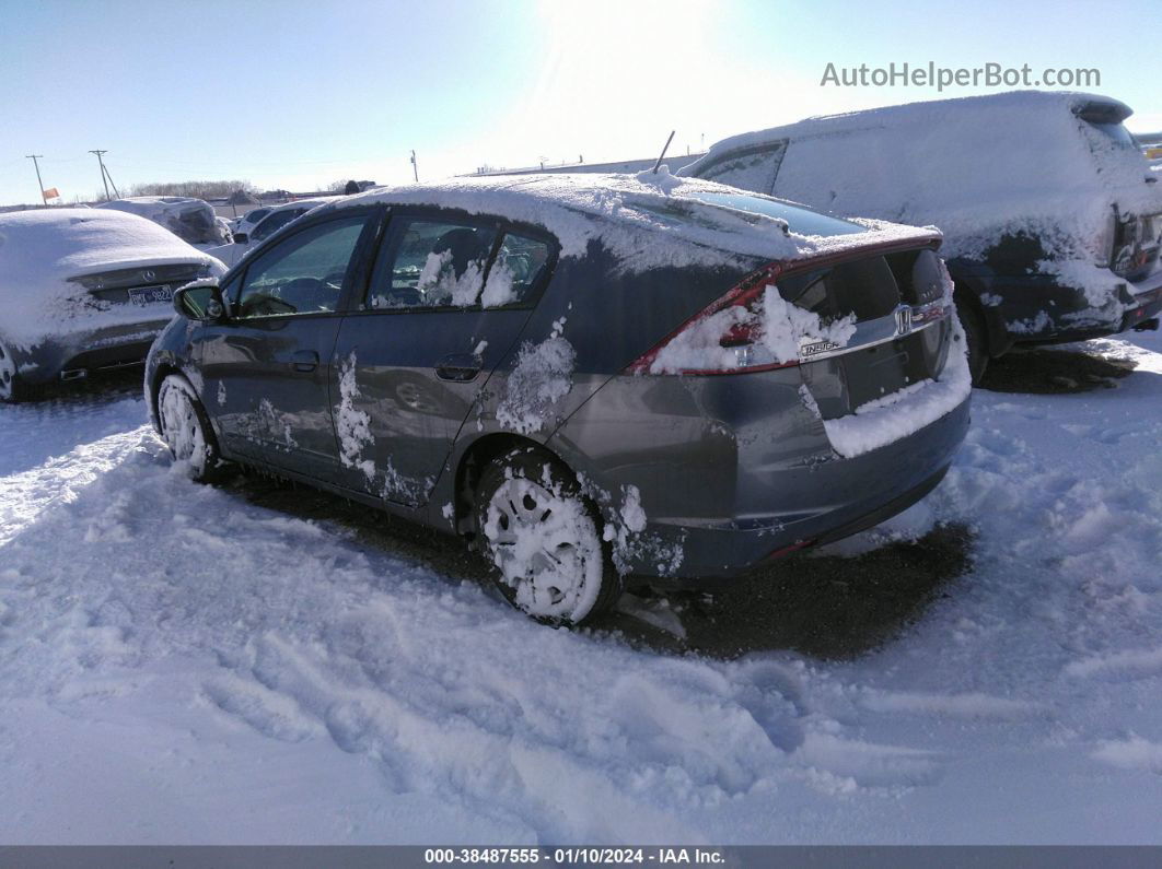 2012 Honda Insight Lx Серый vin: JHMZE2H50CS002116