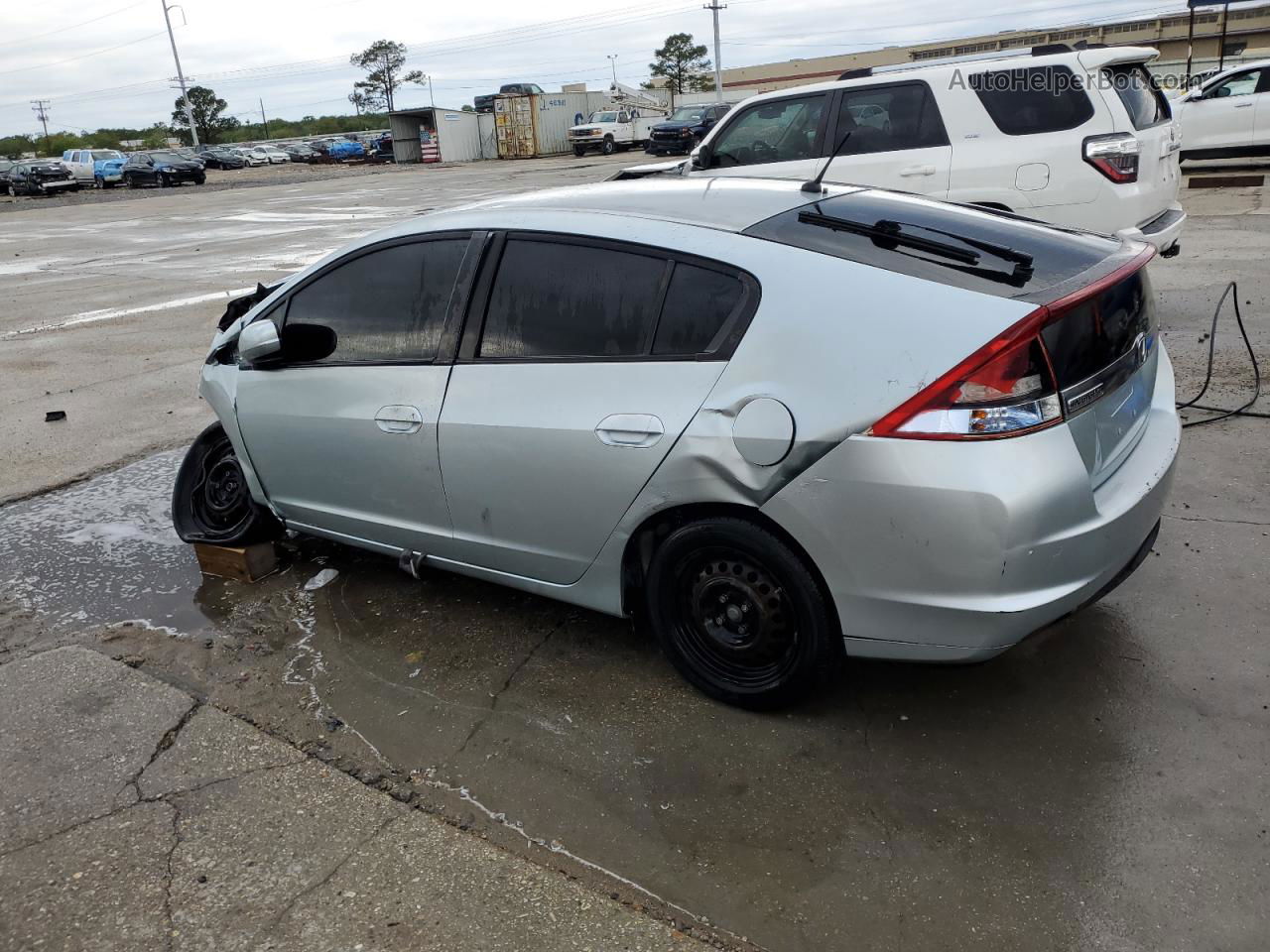 2012 Honda Insight Lx Silver vin: JHMZE2H50CS002441