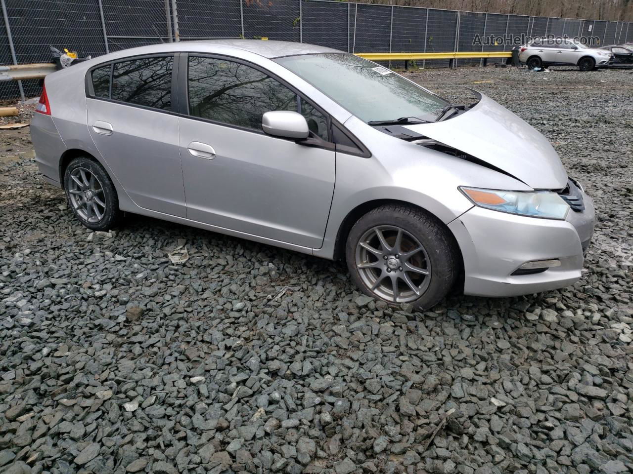 2012 Honda Insight Lx Silver vin: JHMZE2H50CS006330