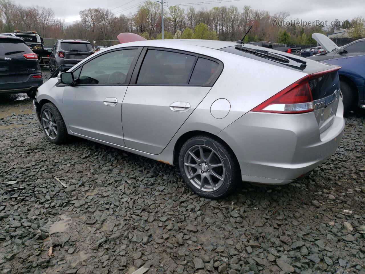 2012 Honda Insight Lx Silver vin: JHMZE2H50CS006330