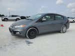 2012 Honda Insight Lx Gray vin: JHMZE2H51CS005588