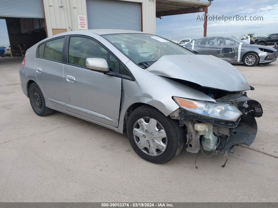 2012 Honda Insight Lx Silver vin: JHMZE2H52CS006099