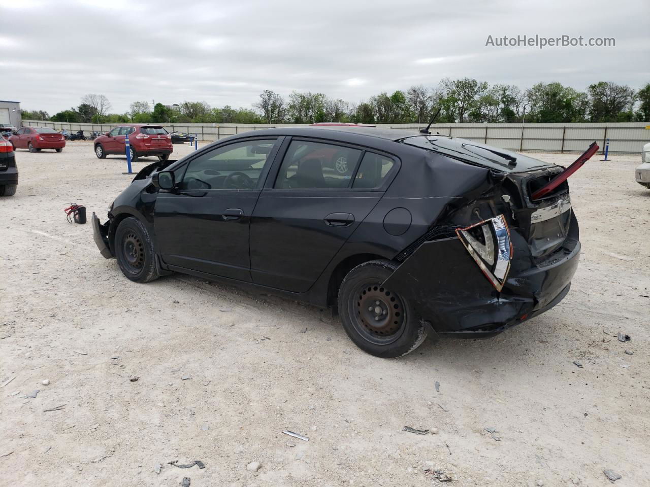 2012 Honda Insight Lx Black vin: JHMZE2H53CS000053