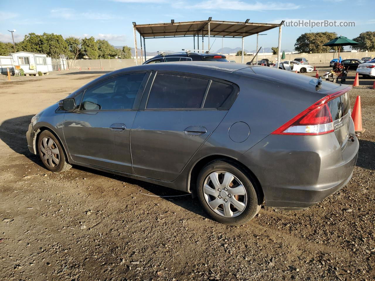 2012 Honda Insight Lx Серый vin: JHMZE2H54CS004564