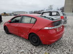 2012 Honda Insight Lx Red vin: JHMZE2H56CS002752