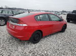 2012 Honda Insight Lx Red vin: JHMZE2H56CS002752