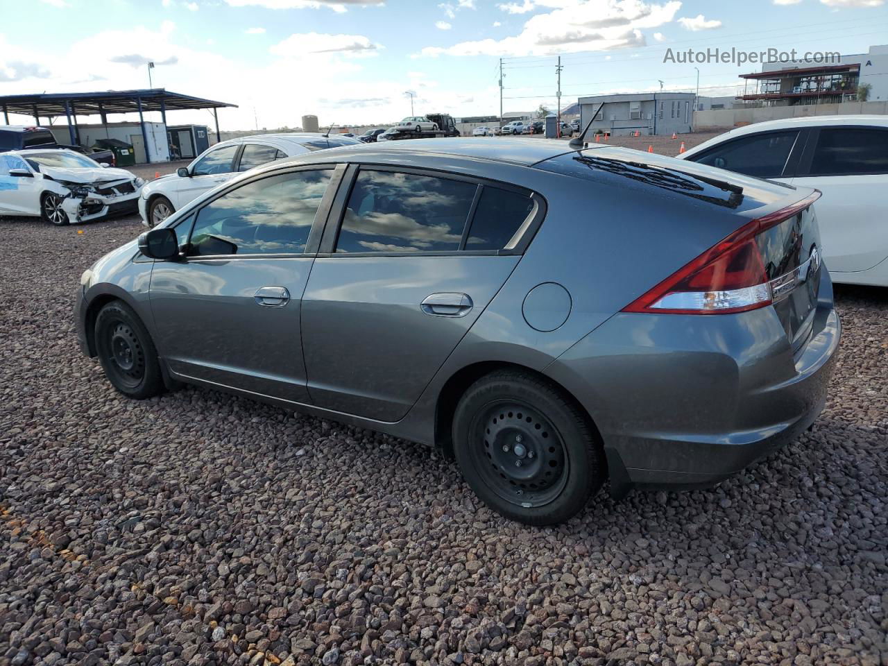 2012 Honda Insight Lx Charcoal vin: JHMZE2H56CS004016