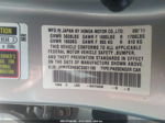 2012 Honda Insight Lx Silver vin: JHMZE2H58CS001196