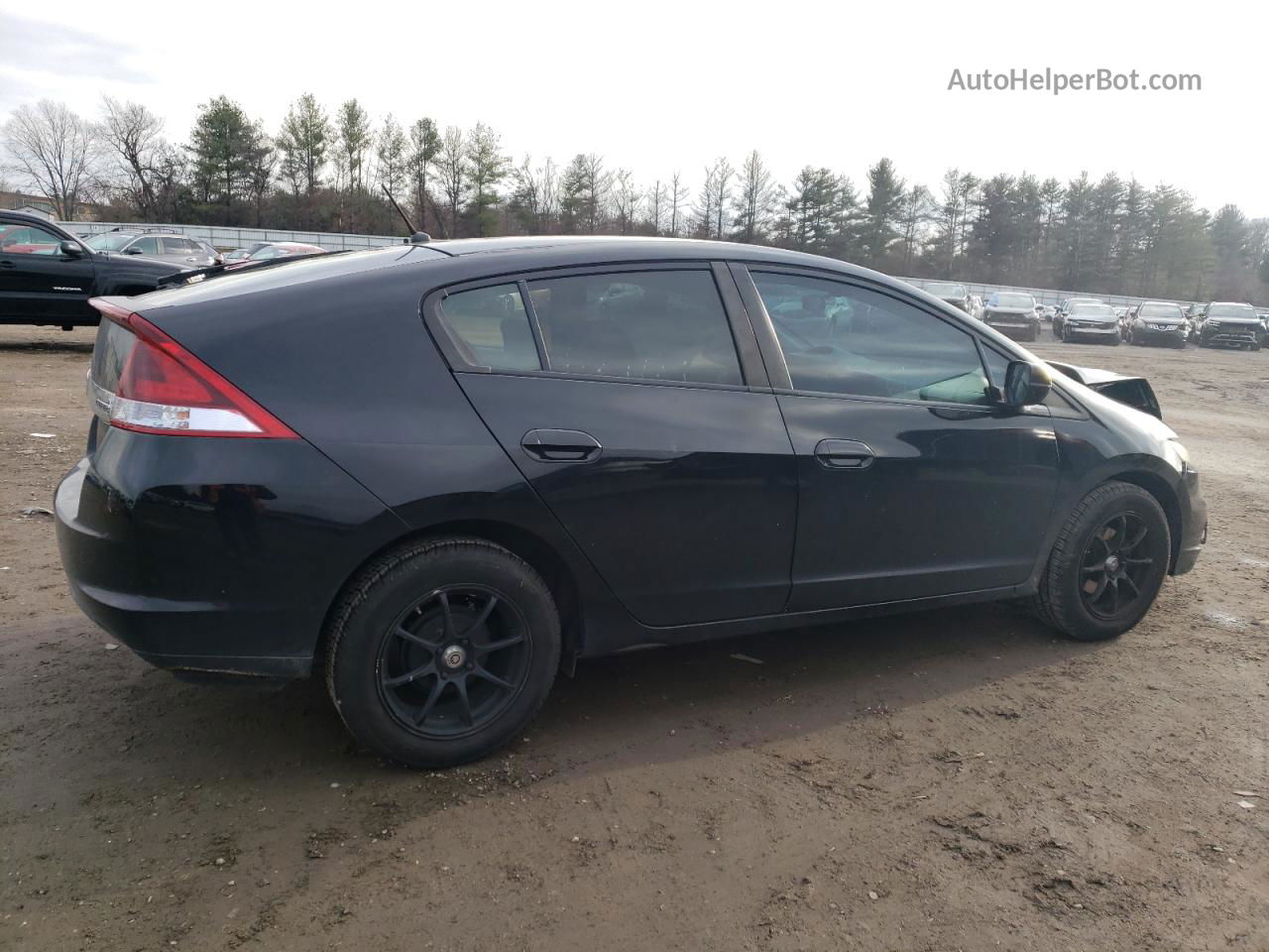 2012 Honda Insight Lx Black vin: JHMZE2H58CS003272