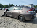 2012 Honda Insight Lx Gray vin: JHMZE2H58CS005958