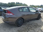 2012 Honda Insight Lx Gray vin: JHMZE2H58CS005958