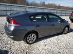 2012 Honda Insight Lx Gray vin: JHMZE2H59CS006374