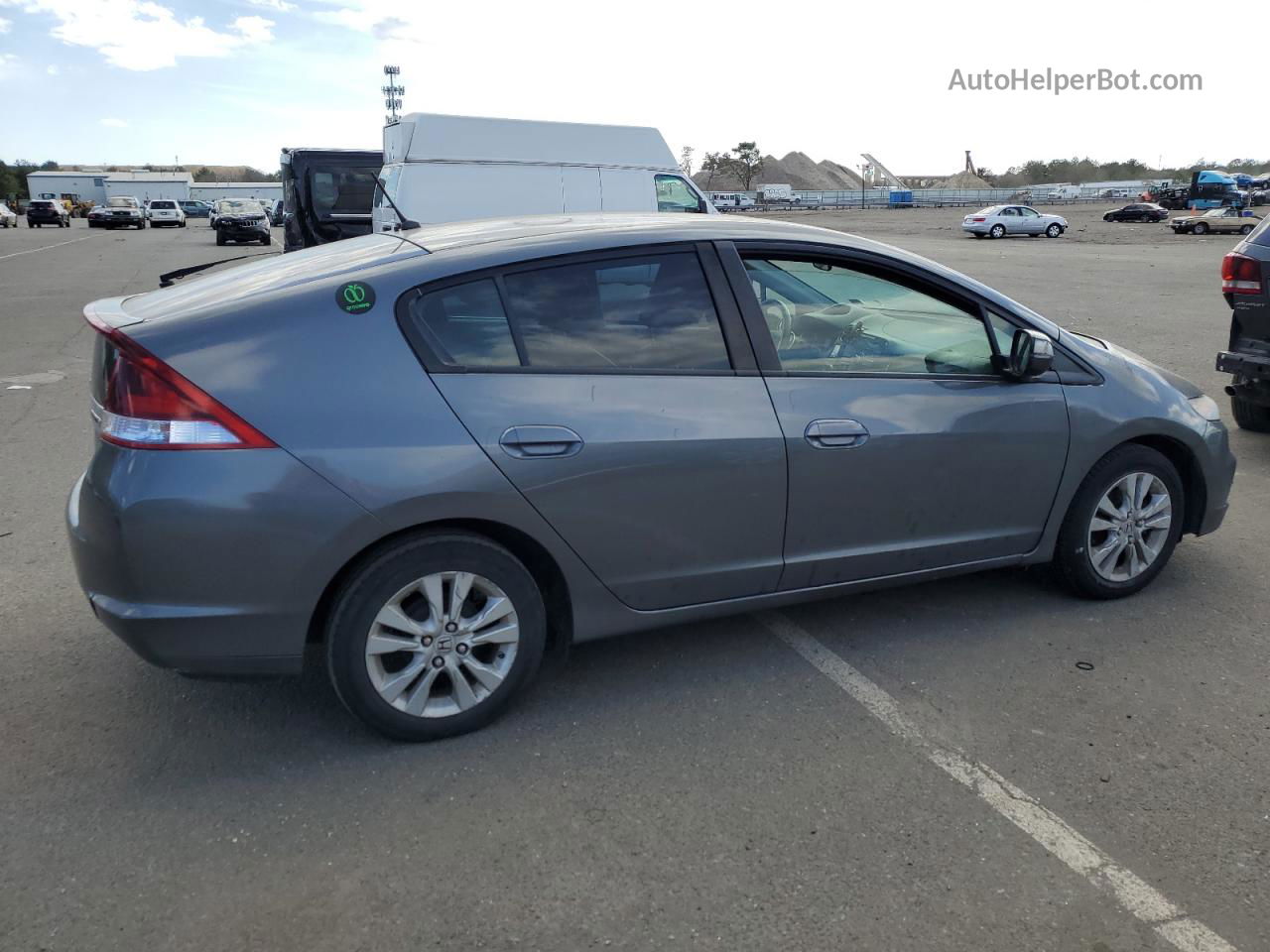 2012 Honda Insight Ex Серый vin: JHMZE2H70CS000867