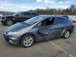 2012 Honda Insight Ex Gray vin: JHMZE2H70CS000867