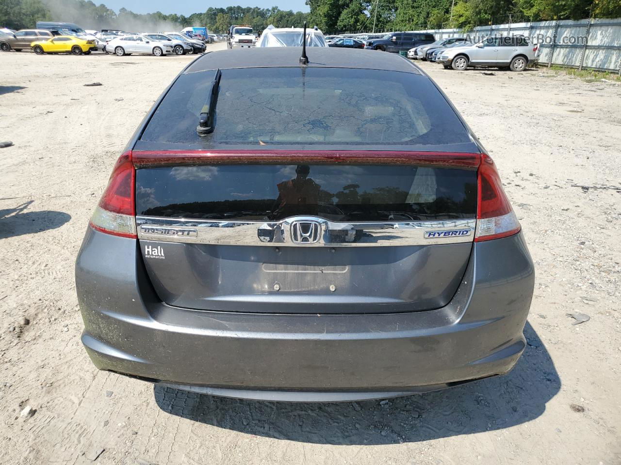 2012 Honda Insight Ex Gray vin: JHMZE2H70CS000948