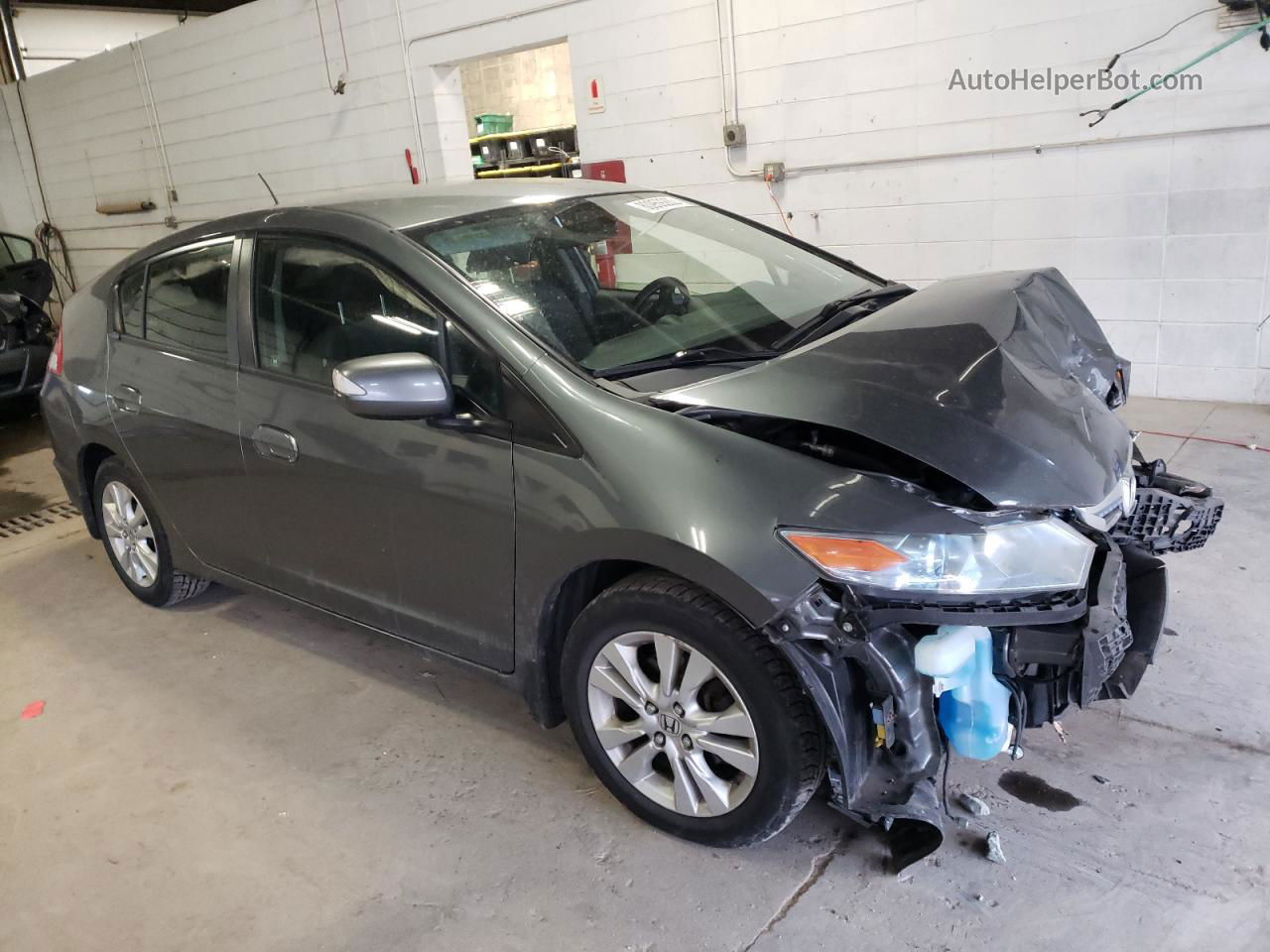 2012 Honda Insight Ex Gray vin: JHMZE2H70CS005793