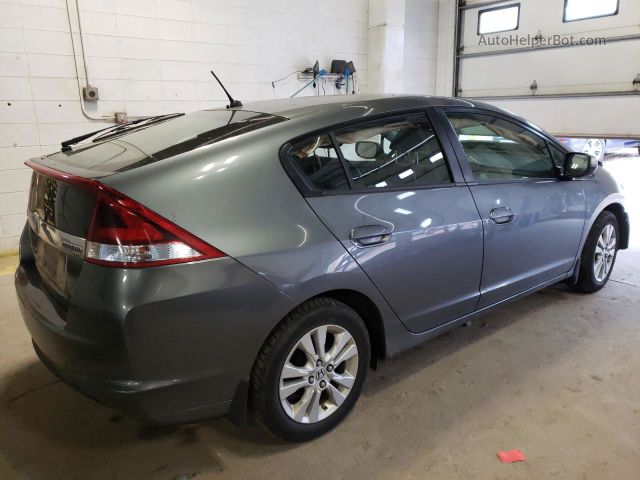 2012 Honda Insight Ex Gray vin: JHMZE2H70CS005793