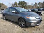 2012 Honda Insight Ex Gray vin: JHMZE2H71CS000778