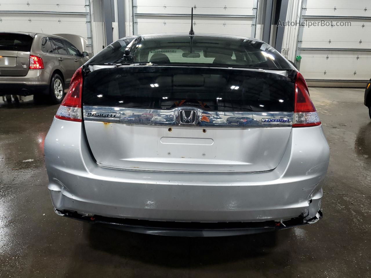 2012 Honda Insight Ex Silver vin: JHMZE2H71CS000828