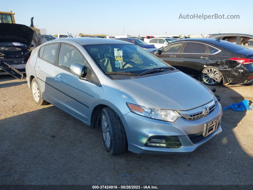 2012 Honda Insight Ex Gray vin: JHMZE2H71CS004376