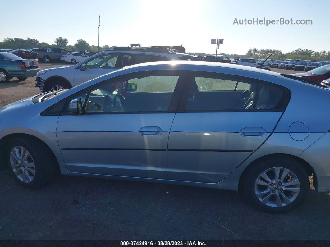 2012 Honda Insight Ex Gray vin: JHMZE2H71CS004376