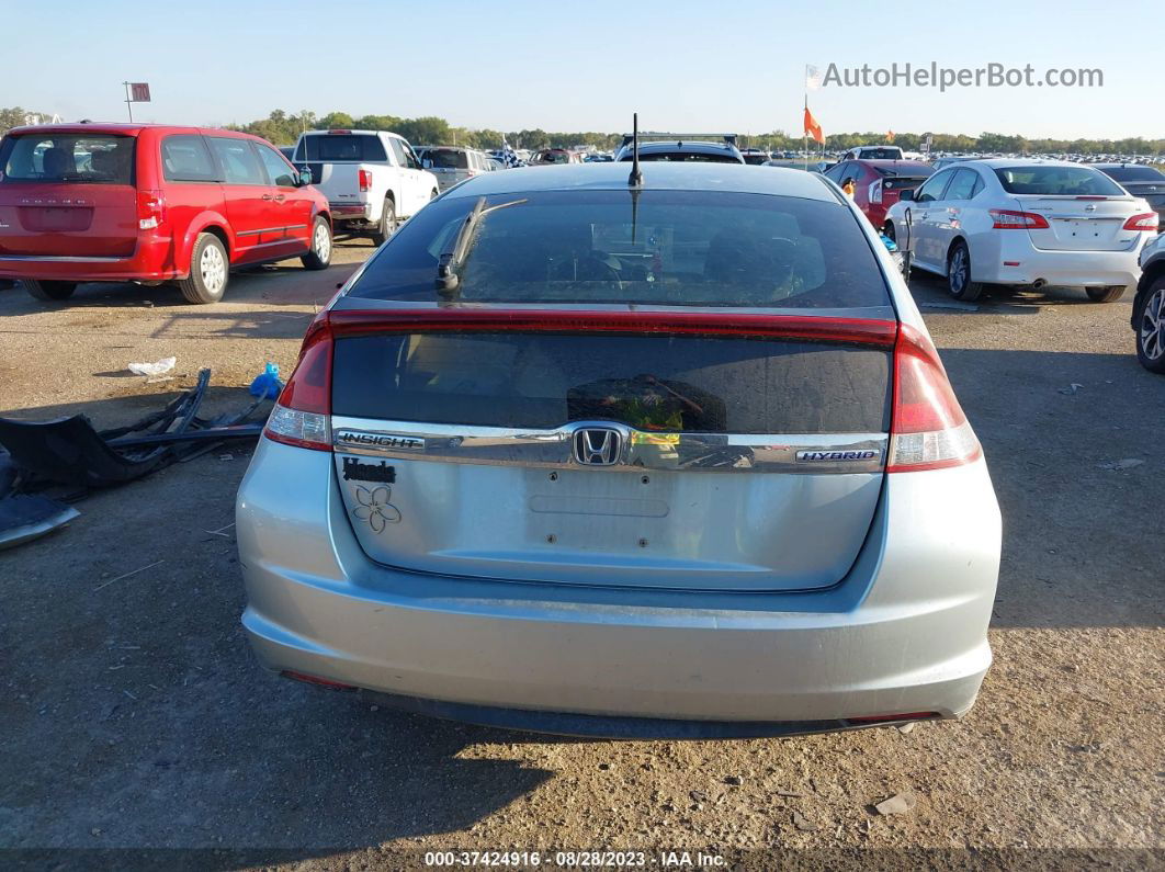 2012 Honda Insight Ex Gray vin: JHMZE2H71CS004376