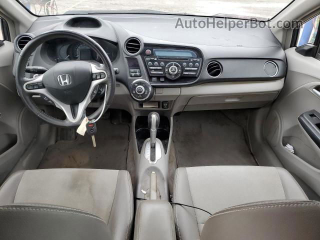 2012 Honda Insight Ex Gray vin: JHMZE2H72CS002653