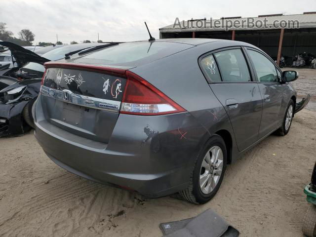 2012 Honda Insight Ex Gray vin: JHMZE2H72CS002653