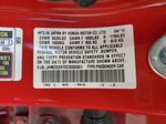 2012 Honda Insight Ex Red vin: JHMZE2H72CS005651