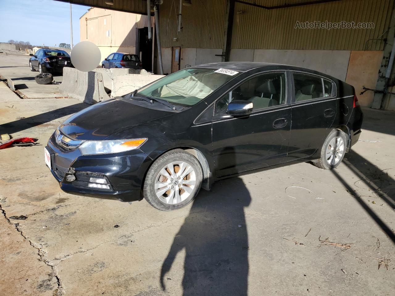 2012 Honda Insight Ex Black vin: JHMZE2H73CS000992