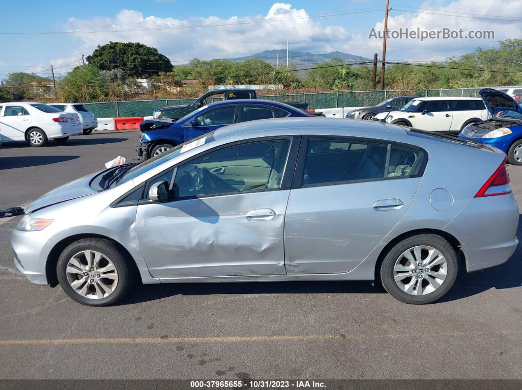 2012 Honda Insight Ex Silver vin: JHMZE2H73CS004427