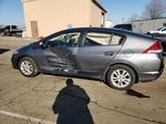 2012 Honda Insight Ex Gray vin: JHMZE2H73CS004864