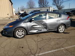 2012 Honda Insight Ex Gray vin: JHMZE2H73CS004864