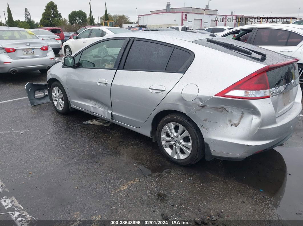 2012 Honda Insight Ex Silver vin: JHMZE2H73CS005061