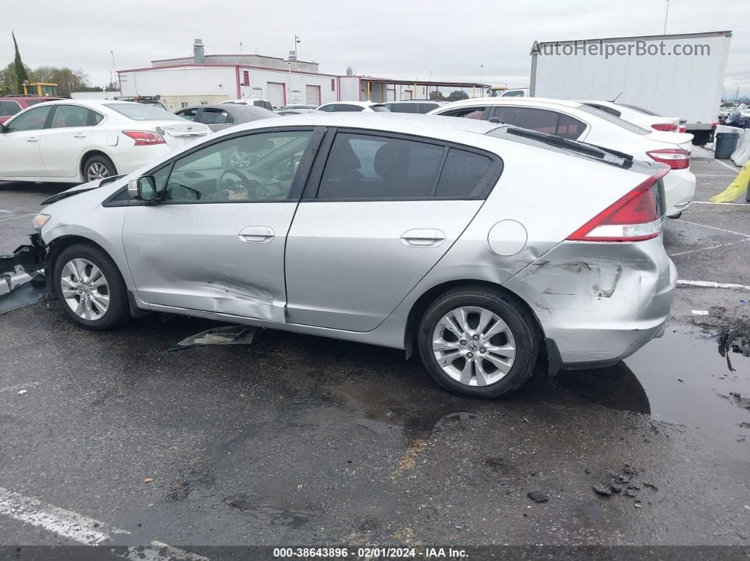 2012 Honda Insight Ex Silver vin: JHMZE2H73CS005061