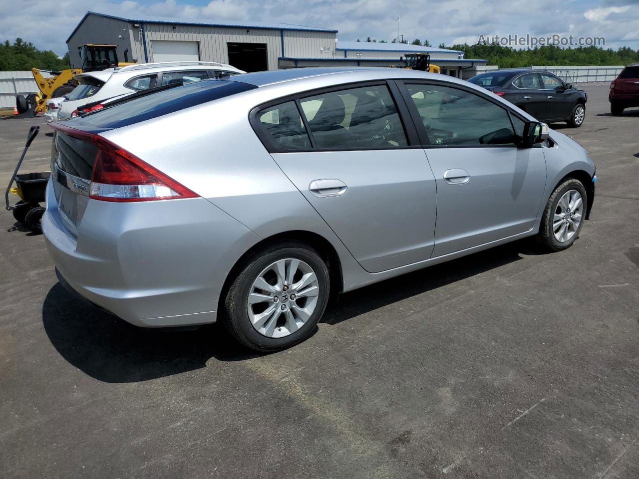 2012 Honda Insight Ex Silver vin: JHMZE2H73CS006100