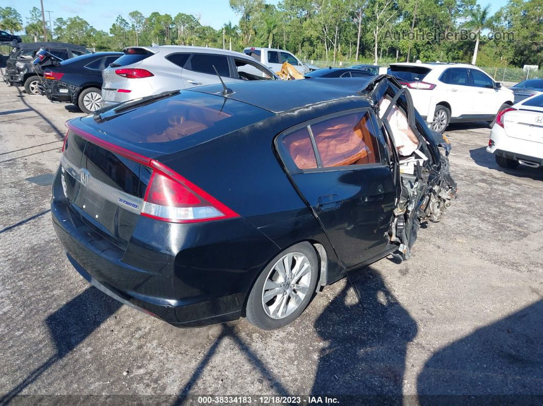 2012 Honda Insight Ex Black vin: JHMZE2H74CS000158