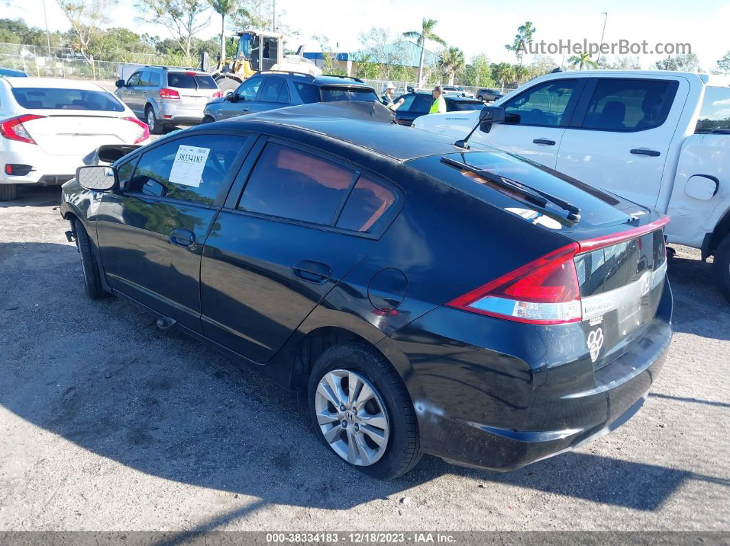 2012 Honda Insight Ex Black vin: JHMZE2H74CS000158