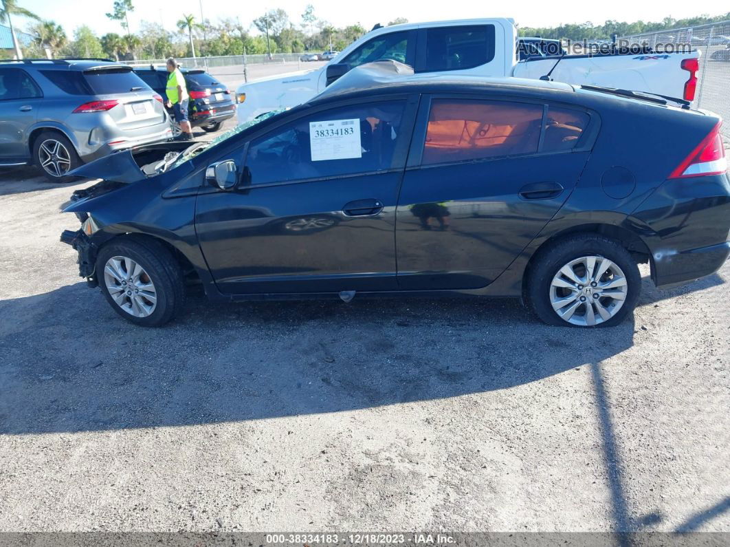 2012 Honda Insight Ex Black vin: JHMZE2H74CS000158