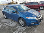 2012 Honda Insight Ex Blue vin: JHMZE2H74CS001858