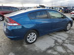 2012 Honda Insight Ex Blue vin: JHMZE2H74CS001858