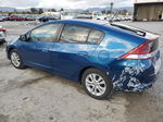 2012 Honda Insight Ex Blue vin: JHMZE2H74CS001858