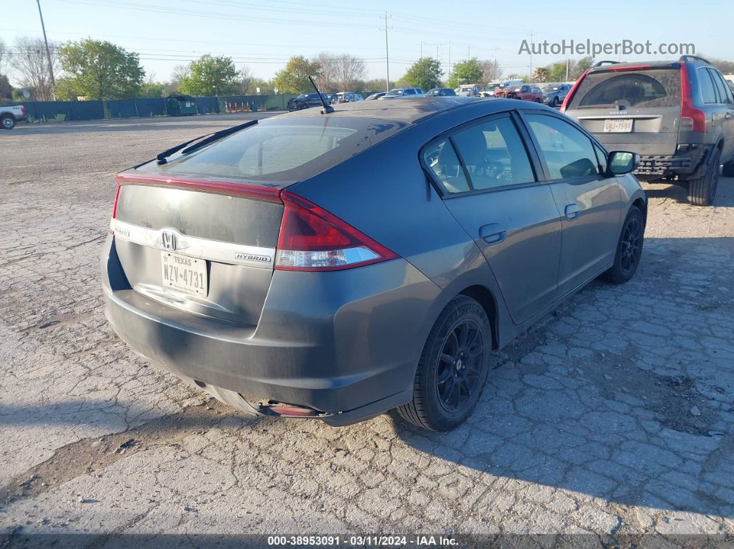 2012 Honda Insight Ex Серый vin: JHMZE2H74CS004078