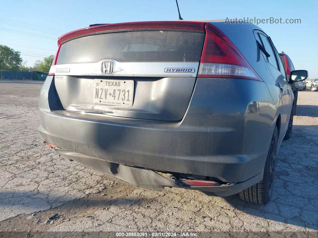 2012 Honda Insight Ex Gray vin: JHMZE2H74CS004078