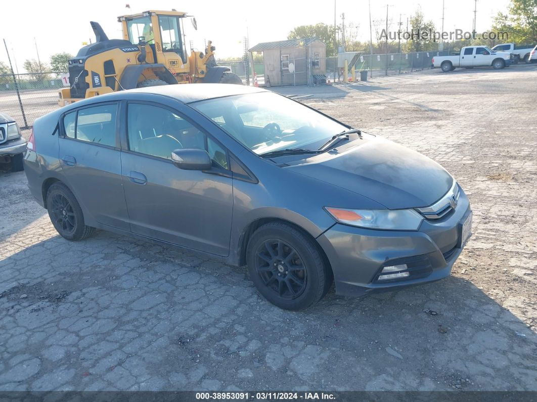 2012 Honda Insight Ex Серый vin: JHMZE2H74CS004078