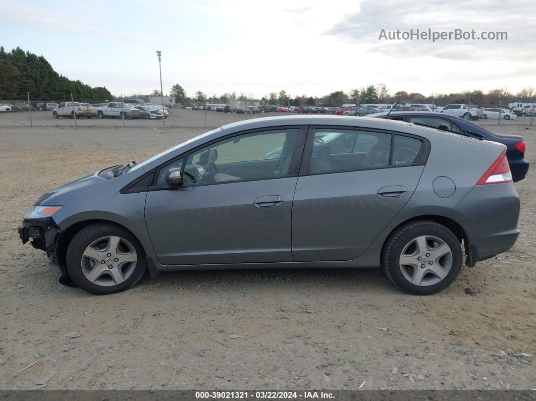 2012 Honda Insight Ex Gray vin: JHMZE2H74CS004596