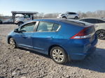 2012 Honda Insight Ex Blue vin: JHMZE2H74CS005537