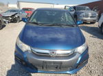 2012 Honda Insight Ex Blue vin: JHMZE2H74CS005537